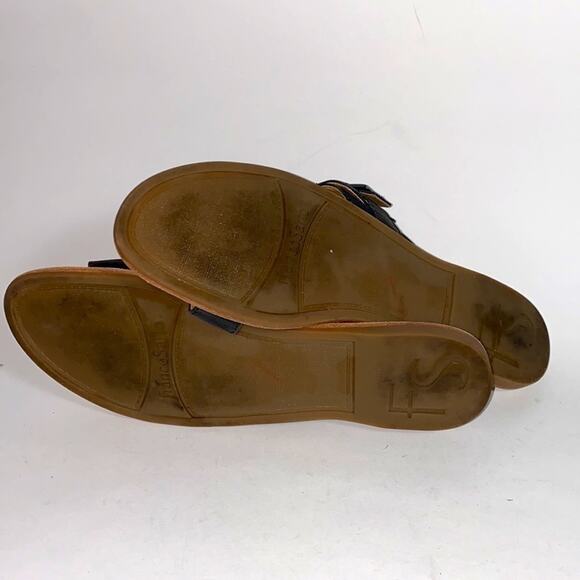 Franco Sarto blitz leather slip on sandals - Picture 5 of 6